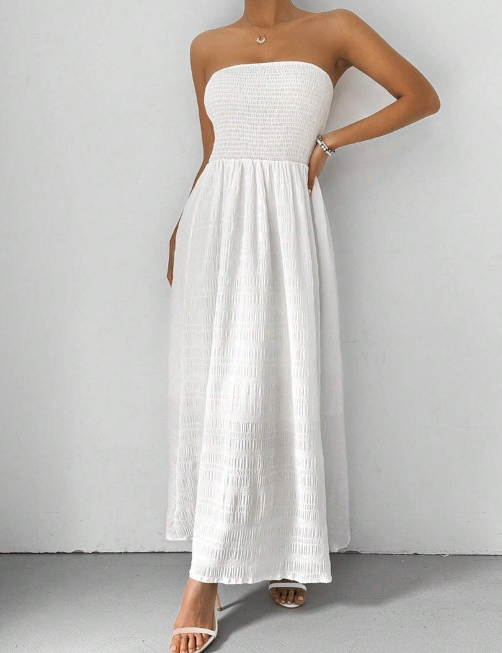 SHEIN Maxi ruha, fehér