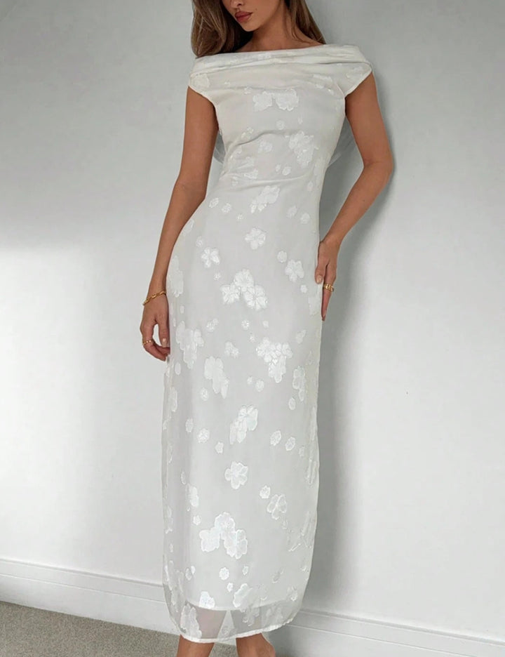SHEIN Maxi Dress, White