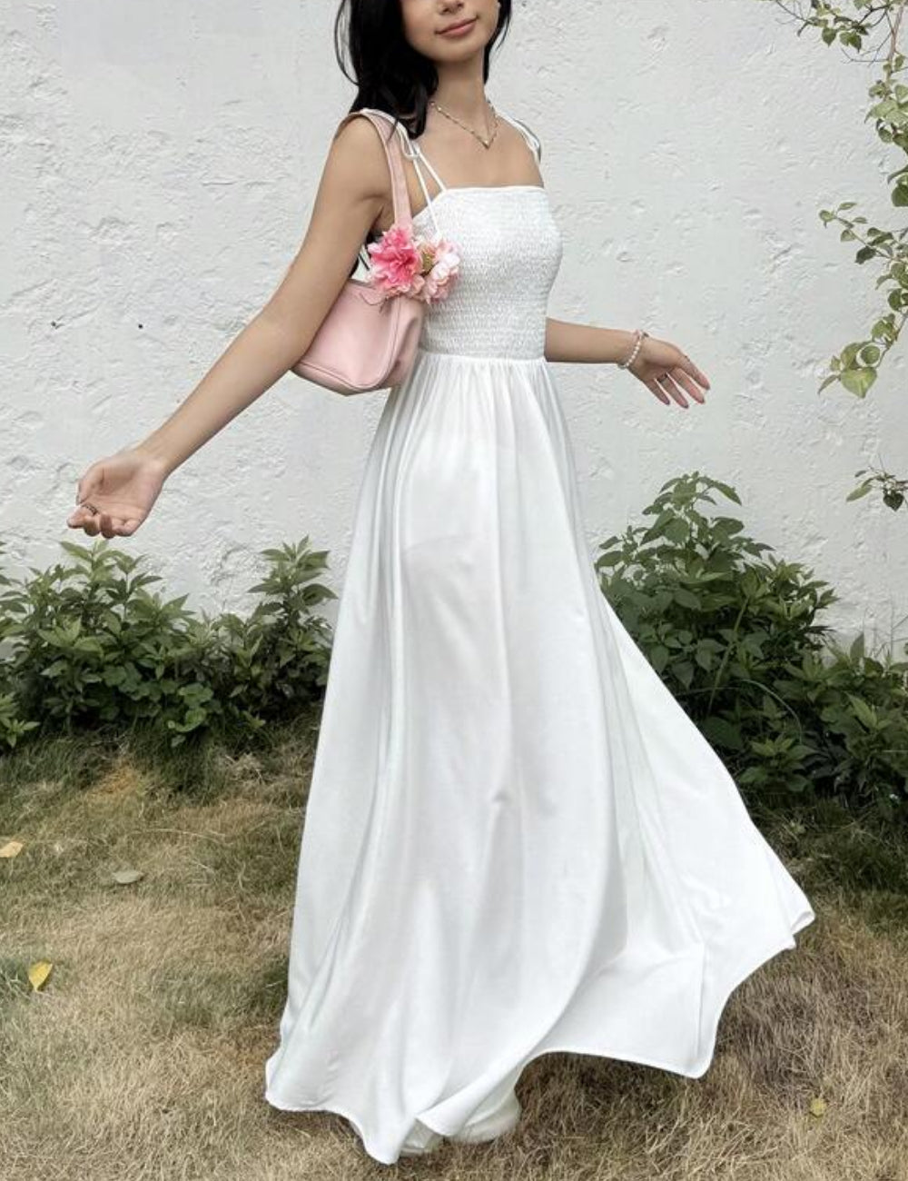 Shein maxiruha, fehér