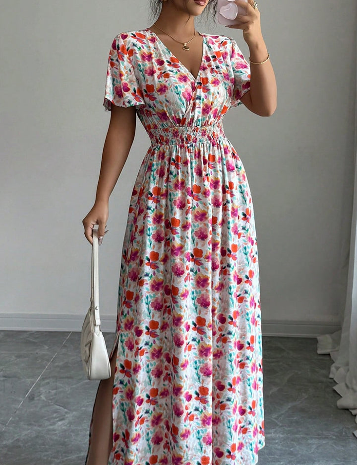Shein maxi ruha, fehér