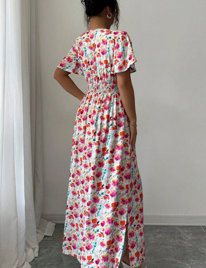 Shein maxi ruha, fehér