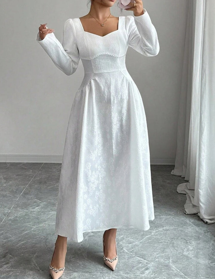Rochie maxi SHEIN, alb