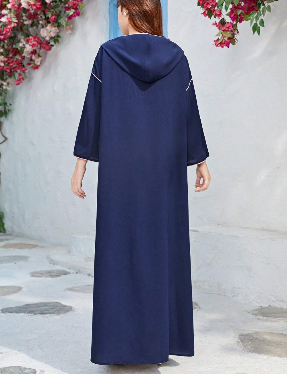 Shein maxi ruha, kék
