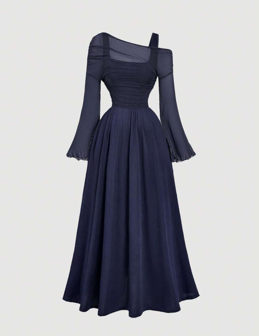 Shein maxi ruha, kék