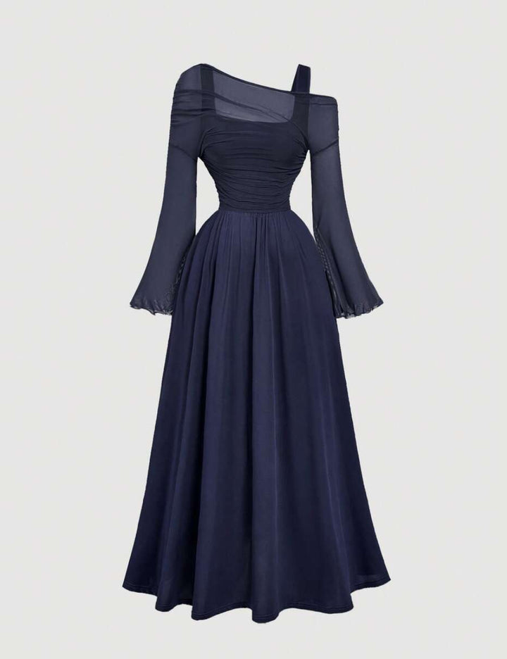 Shein maxi ruha, kék