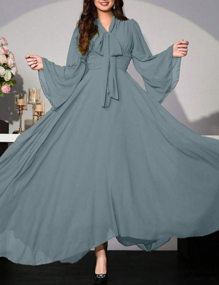 Shein maxi ruha, kék