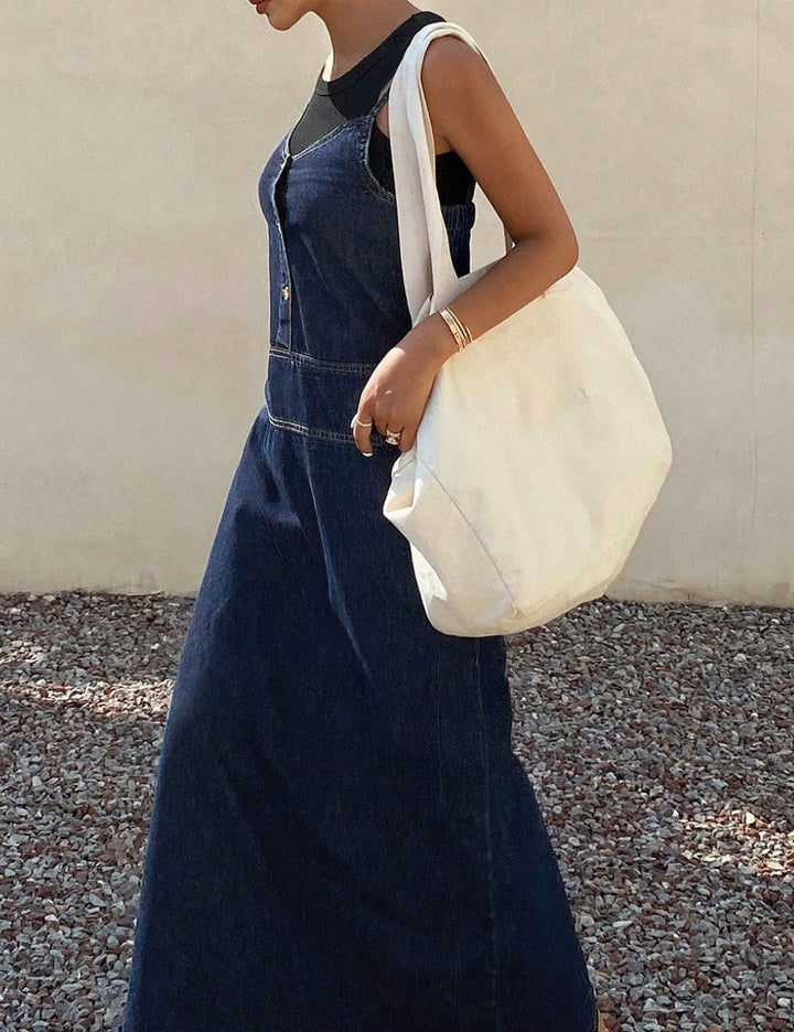 Shein maxi ruha, kék