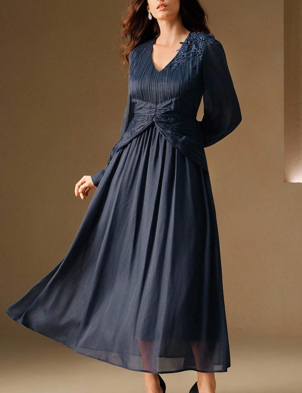 Rochie maxi Shein, albastru