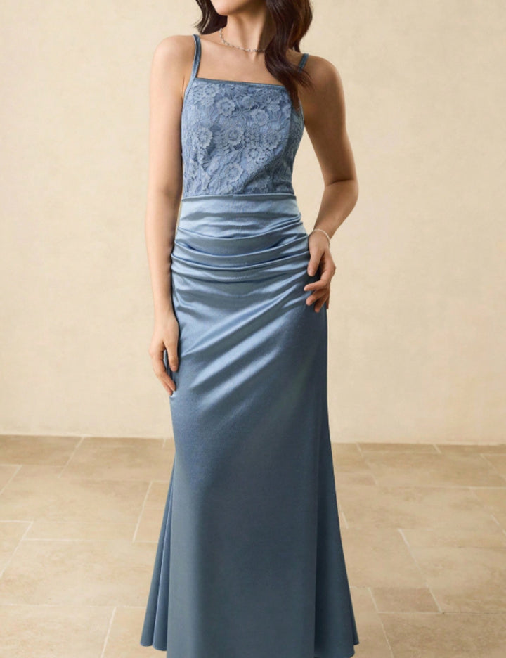 Shein maxi ruha, kék