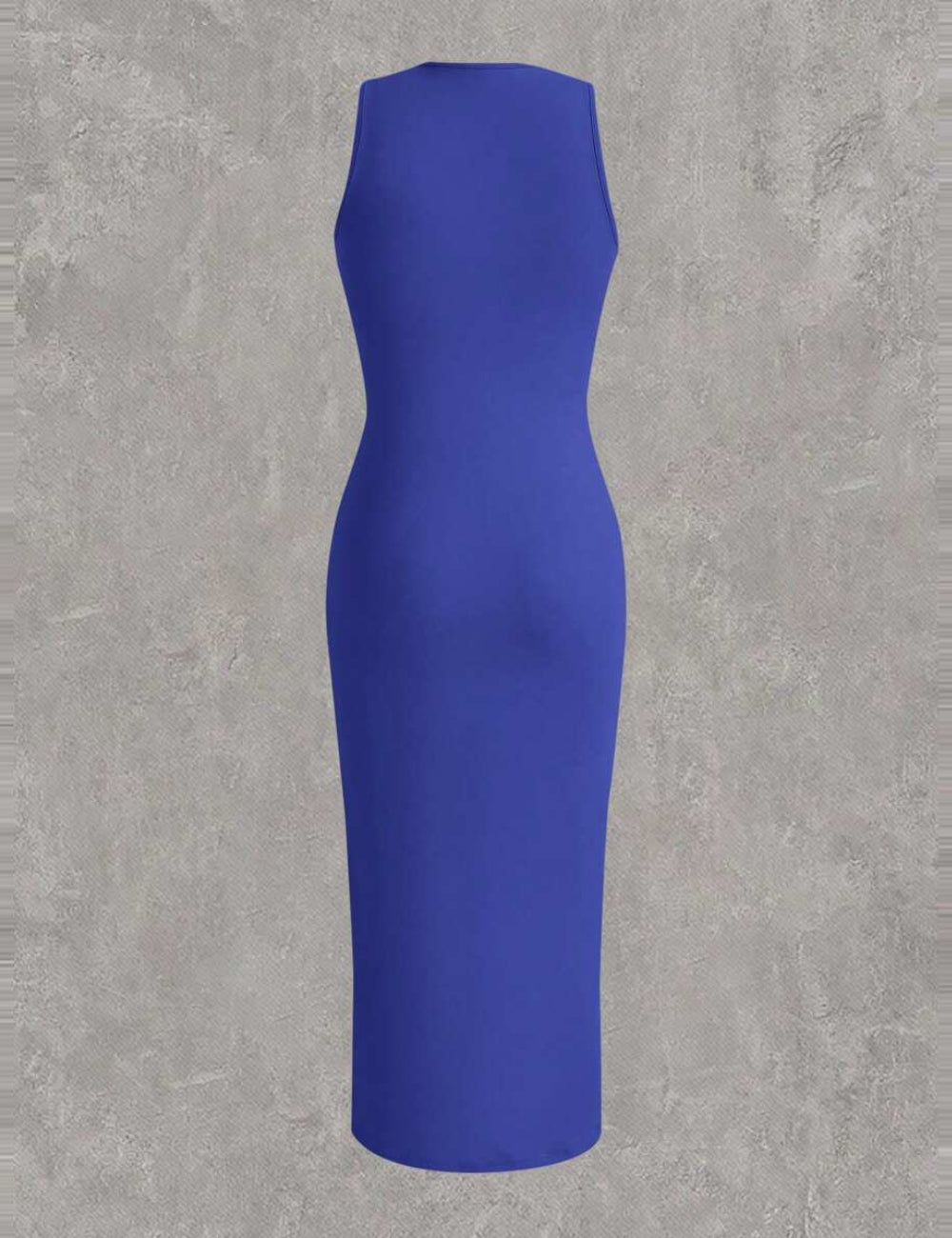 Shein Curve+ maxi ruha, kék