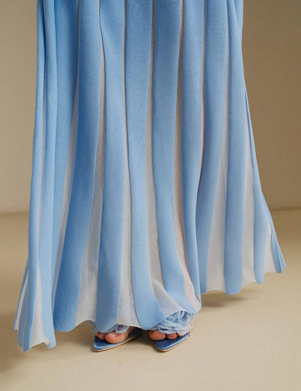 Shein maxi ruha, kék