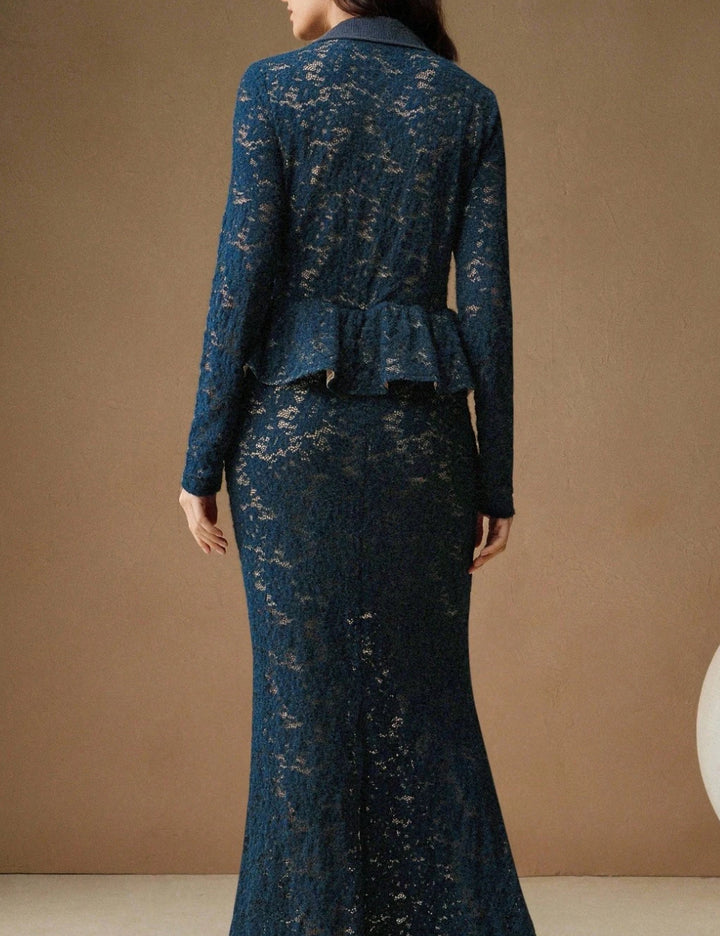 Rochie maxi SHEIN, albastru