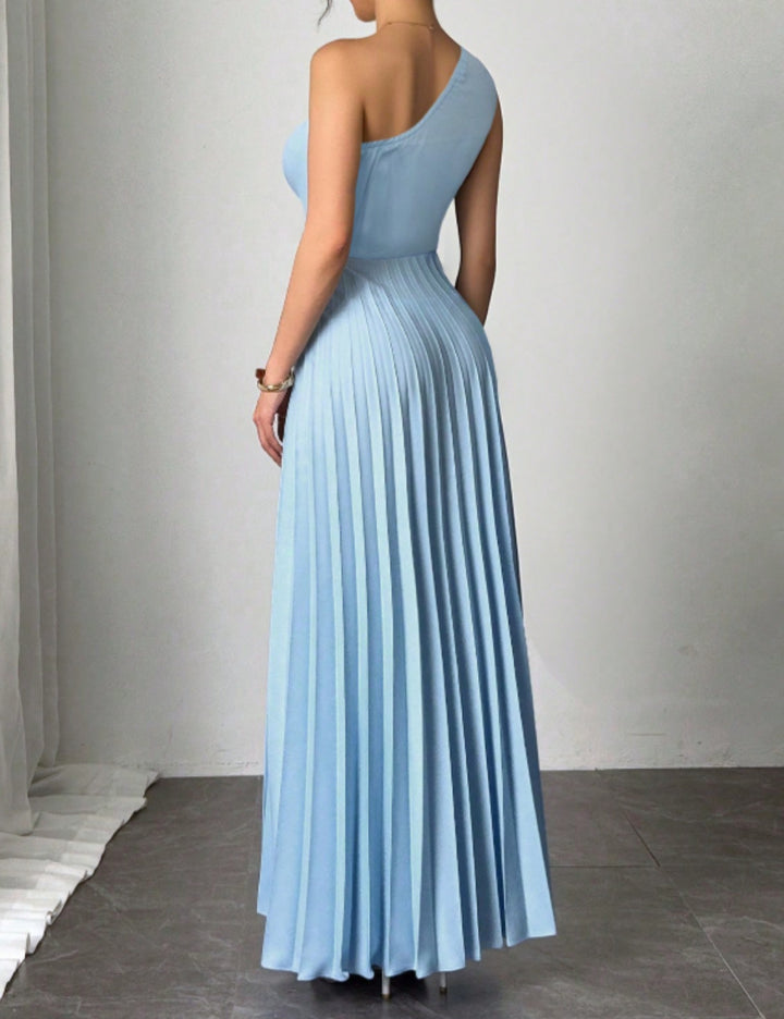 Shein maxi ruha, kék