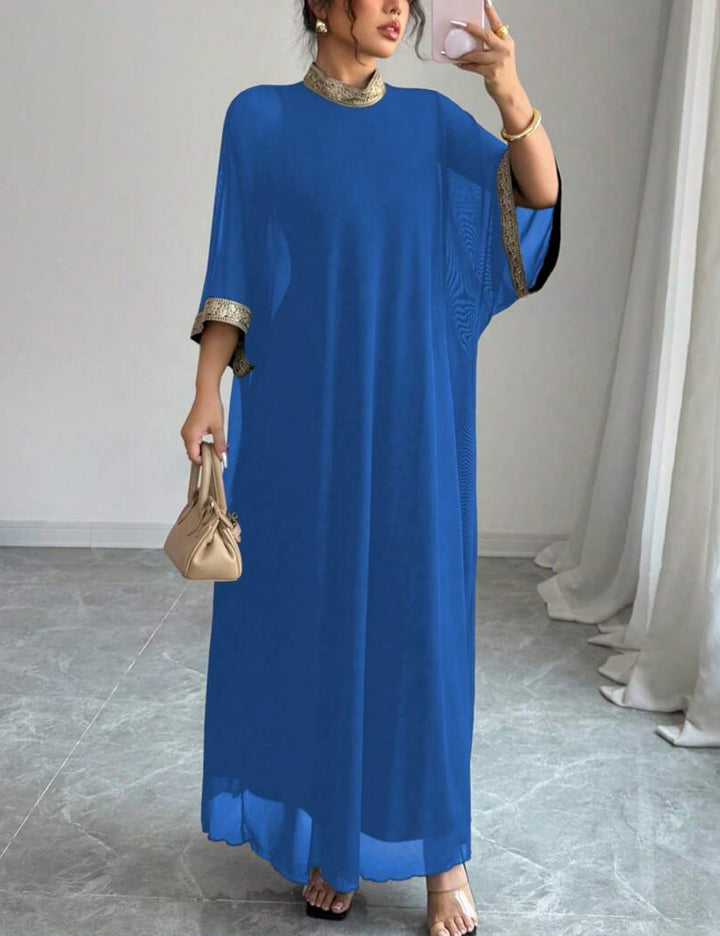 Rochie maxi SHEIN, albastru