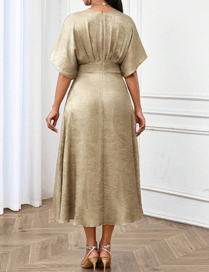 Shein maxi ruha, arany színű