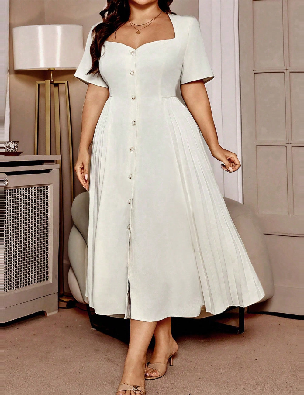 Shein Curve+ maxiruha, krém