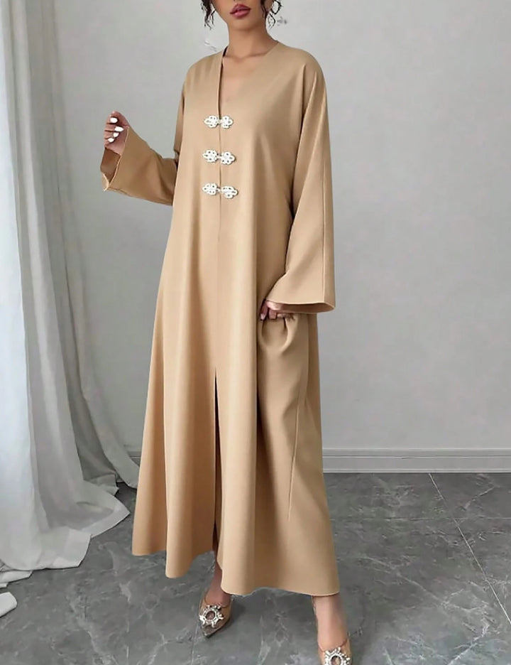 Shein maxi ruha, bézs