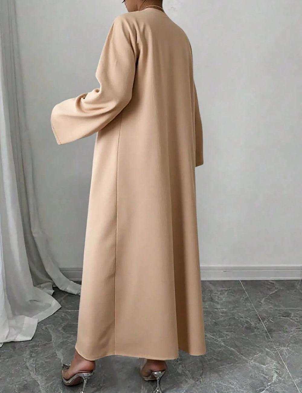 Shein maxi ruha, bézs