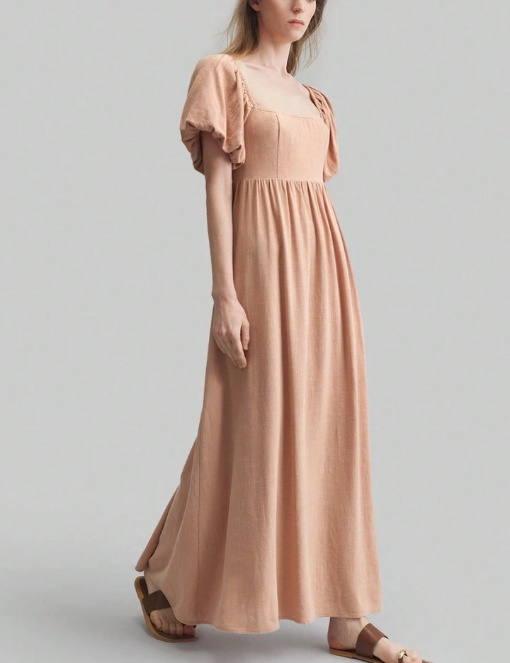 Shein maxi ruha, bézs