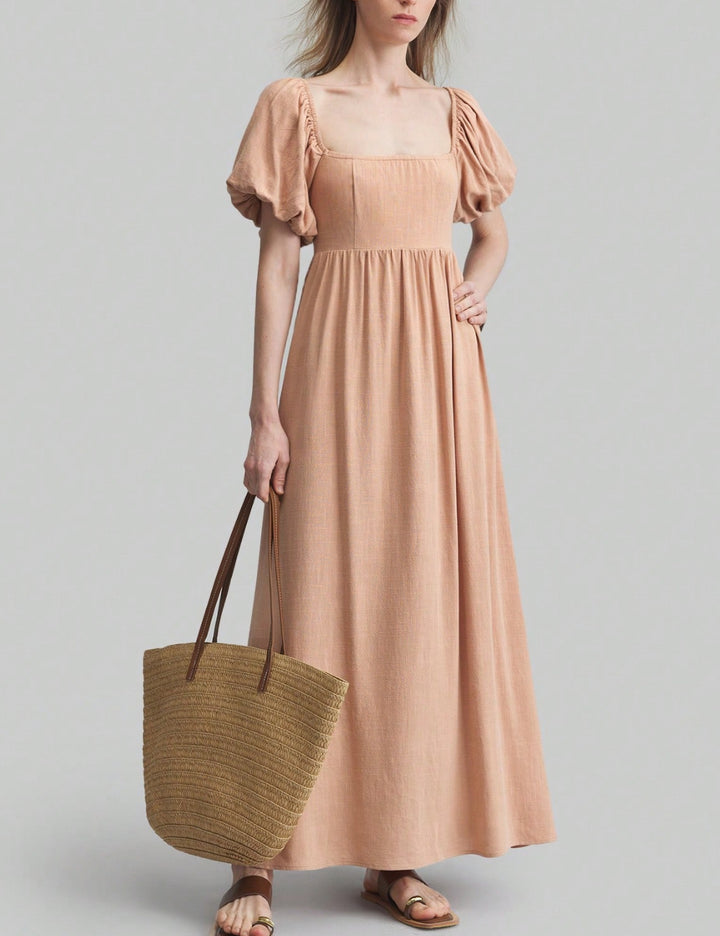 Shein maxi ruha, bézs