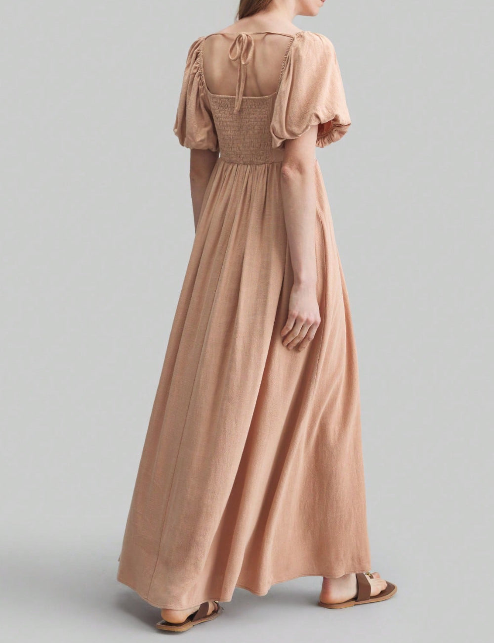 Shein maxi ruha, bézs