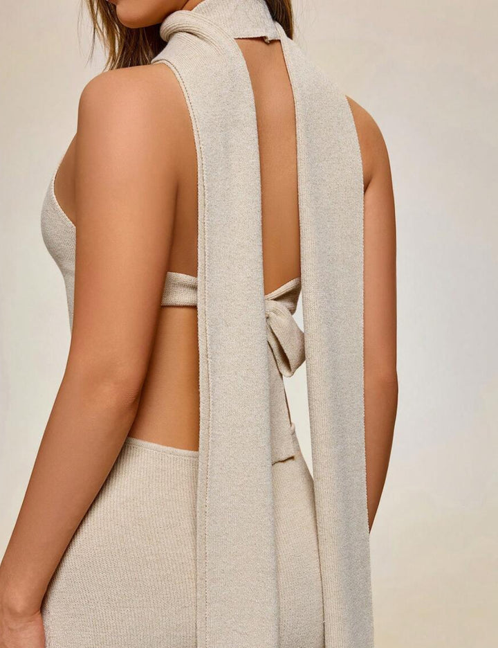 Shein maxi ruha, bézs