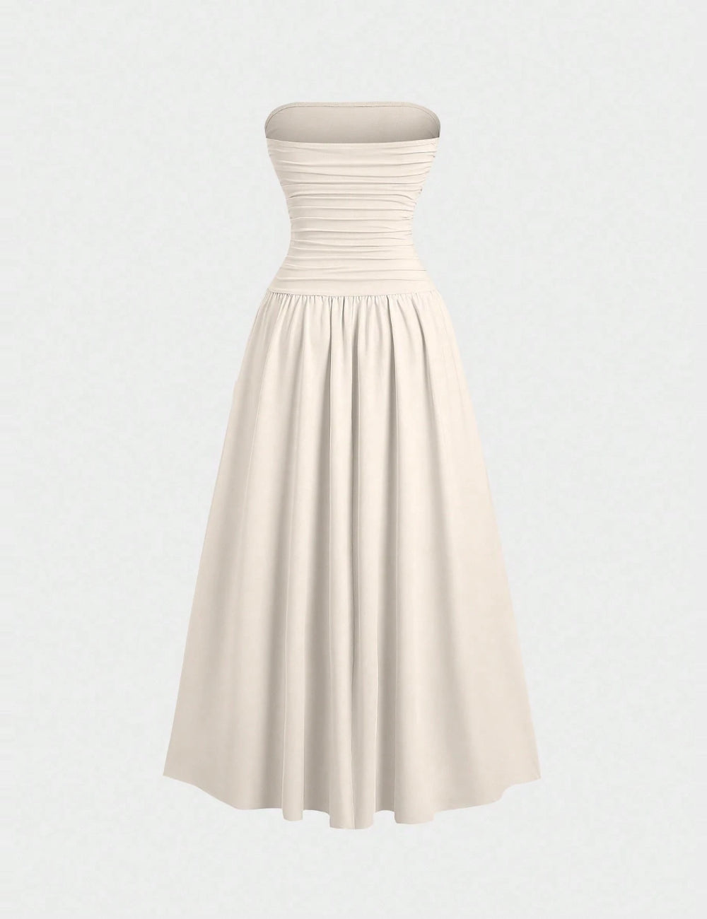 Rochie midi Shein, bej