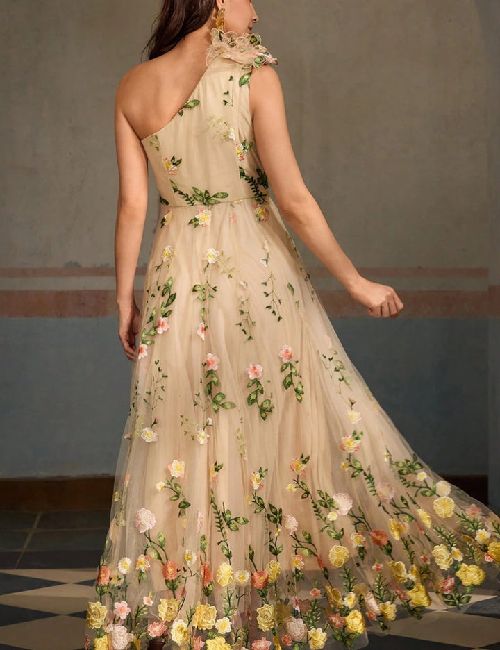 Shein maxi ruha, bézs