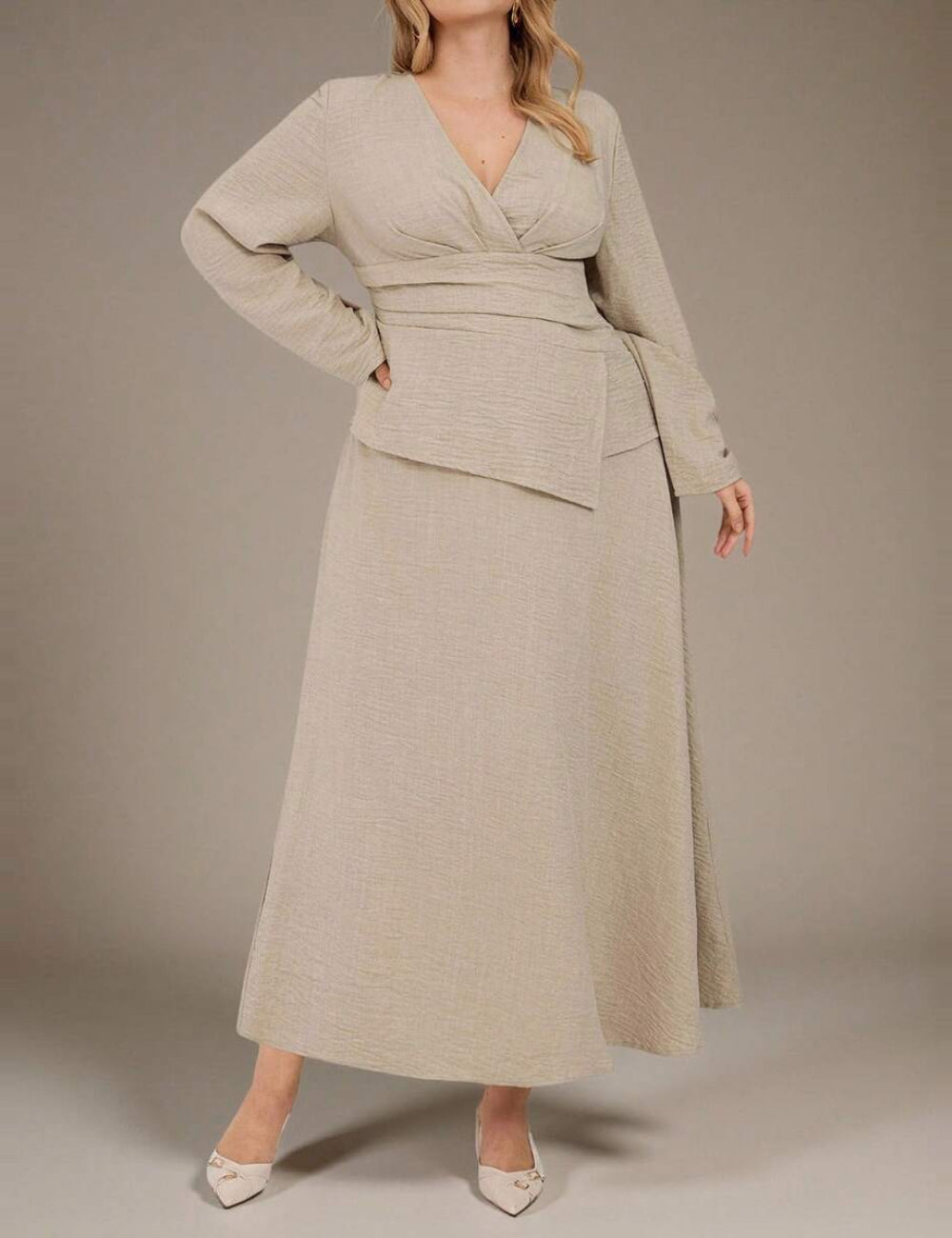 Shein Curve+ maxiruha, bézs