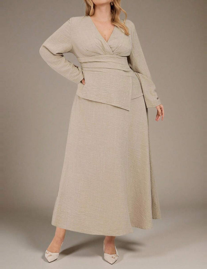 Shein Curve+ maxiruha, bézs