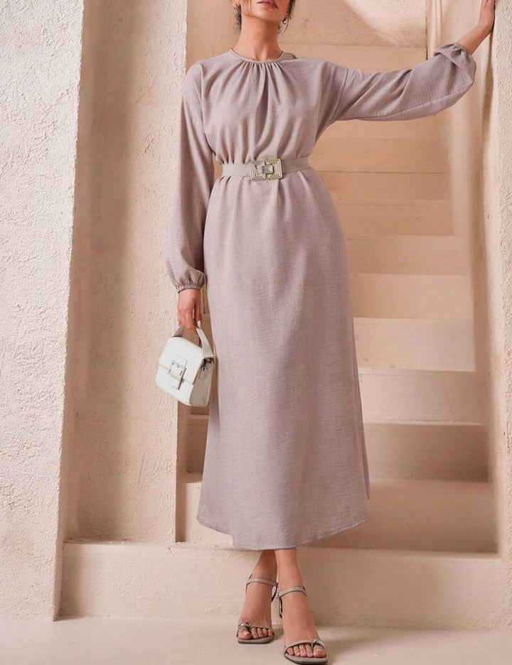 Rochie maxi Shein, bej