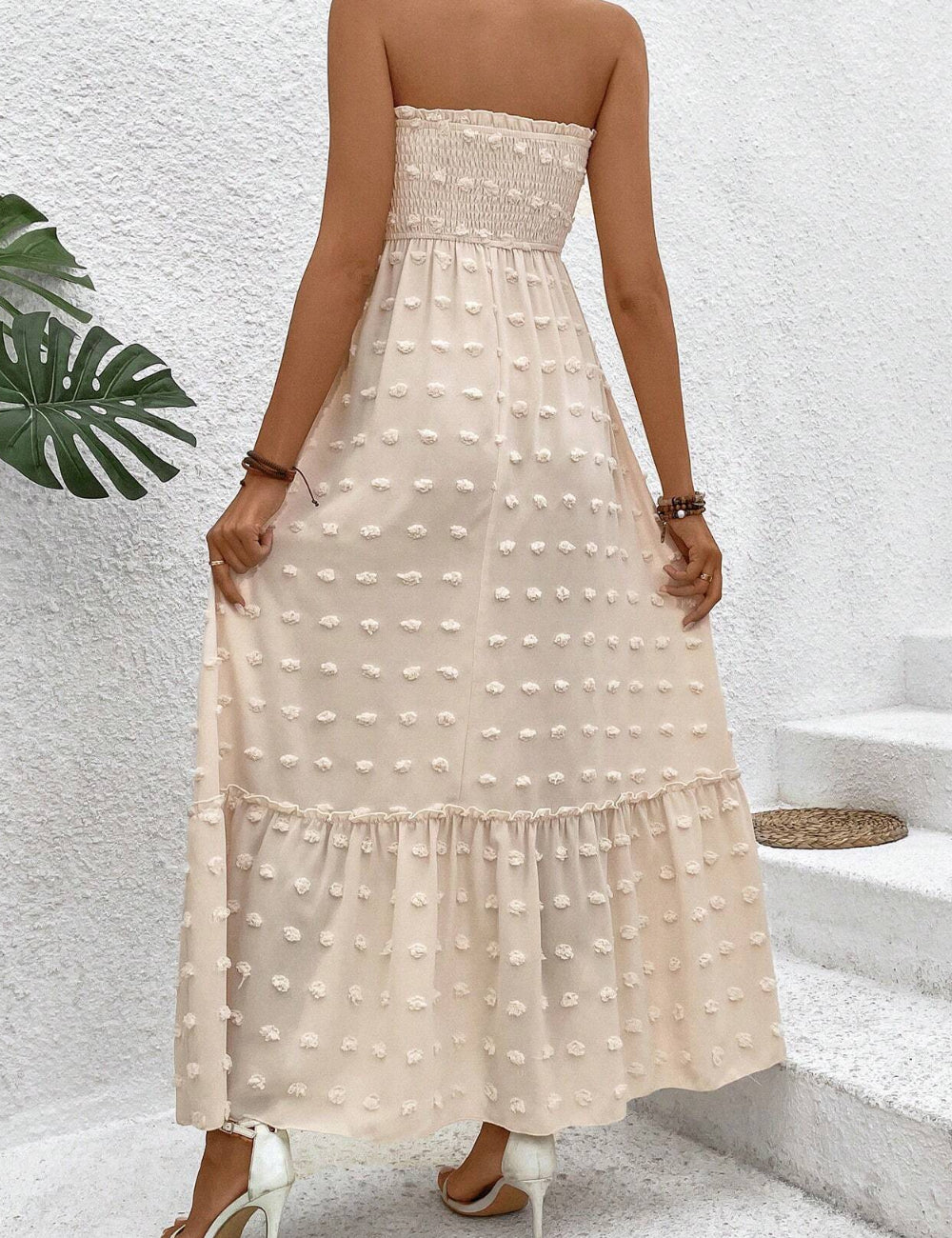 Rochie maxi Shein, bej