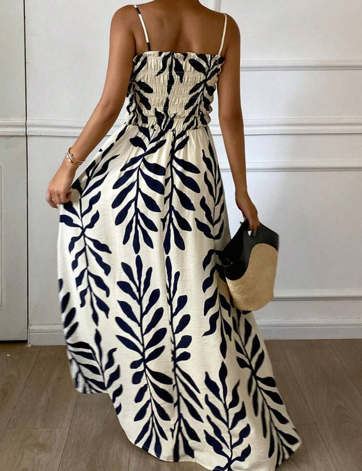 Shein DAZY maxi ruha, krém