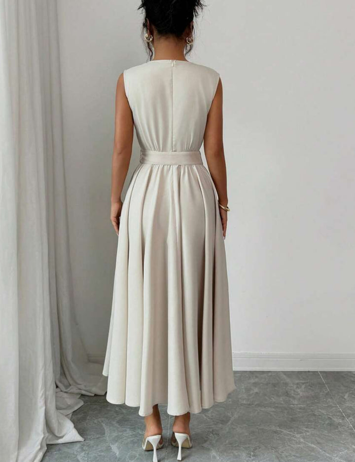 Shein maxi ruha, krémszínű