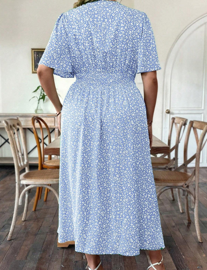 Shein Curve+ maxi ruha, vegyes színek