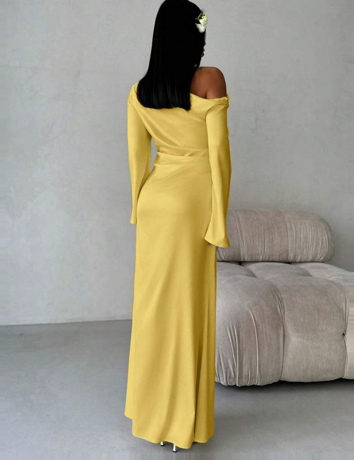 Rochie maxi SHEIN, galben