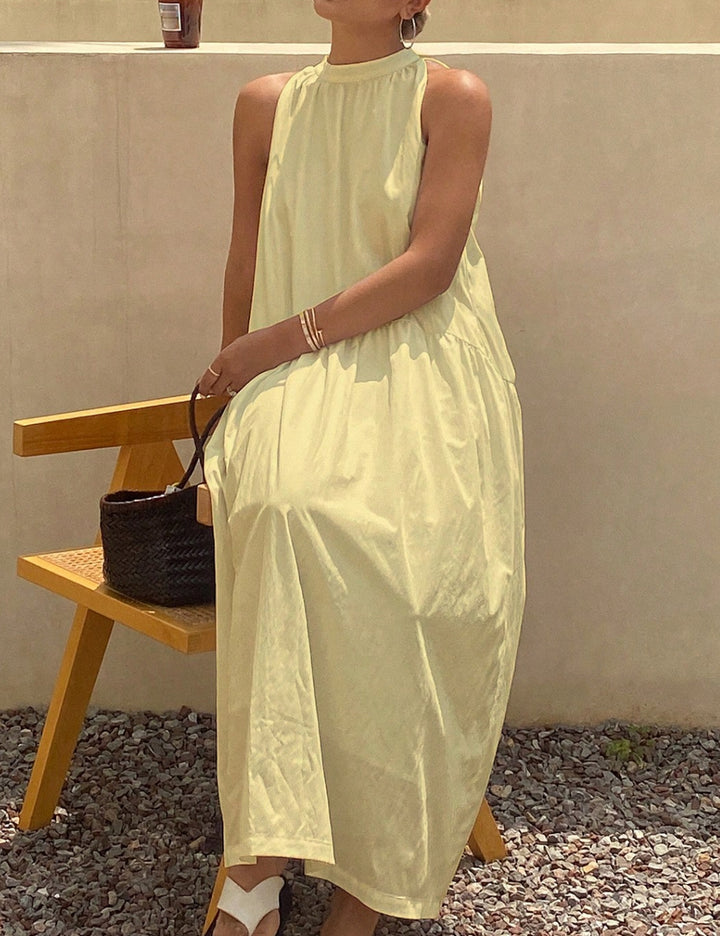 Rochie maxi Shein, galben