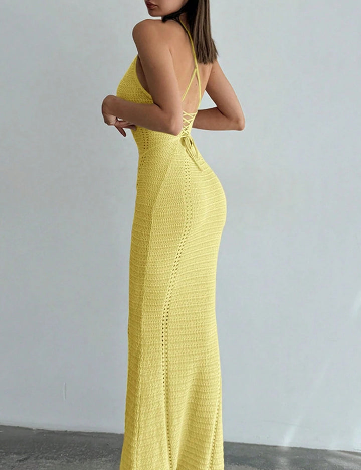 Rochie maxi Shein, galben