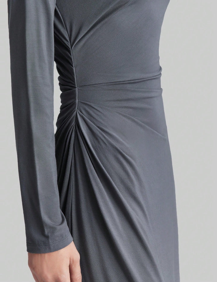 Shein maxi ruha, szürke