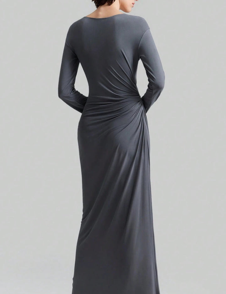 Shein maxi ruha, szürke