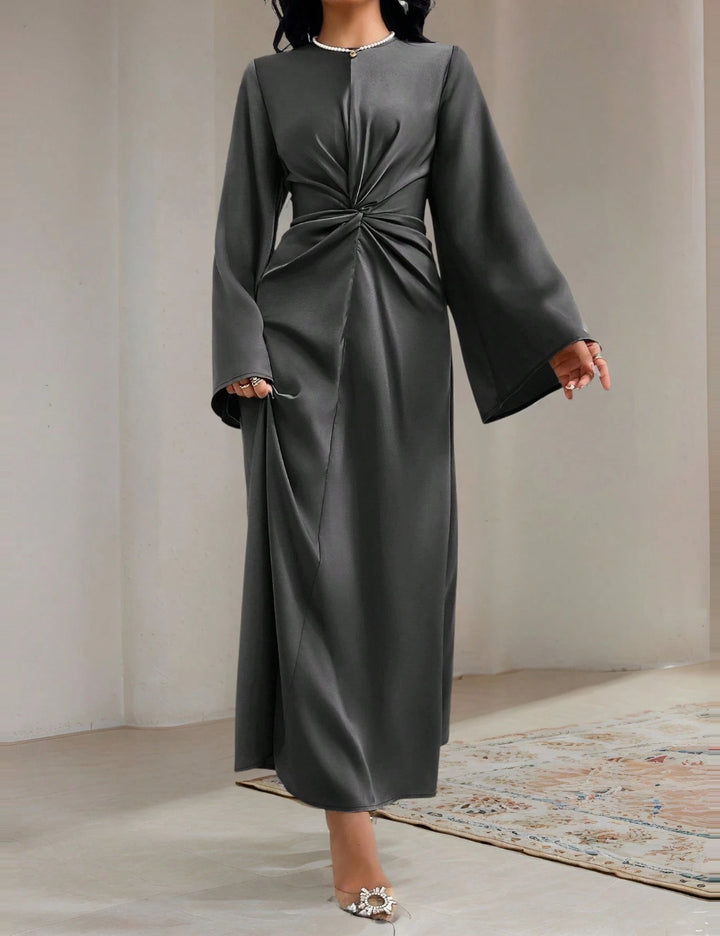 Shein maxi ruha, szürke