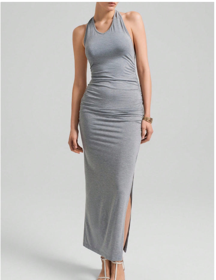 Rochie maxi Shein, gri