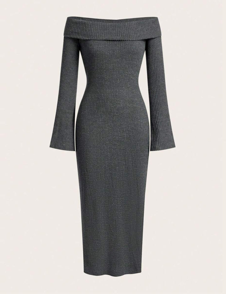 Rochie maxi Shein, gri
