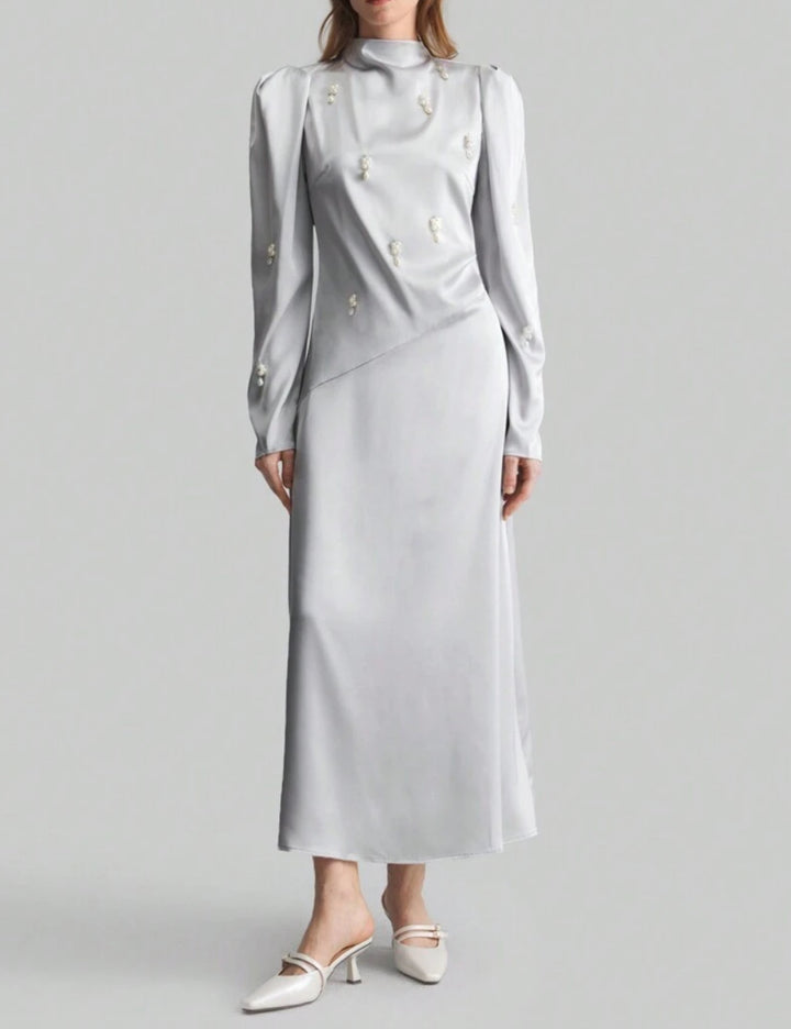 Rochie maxi Shein, gri