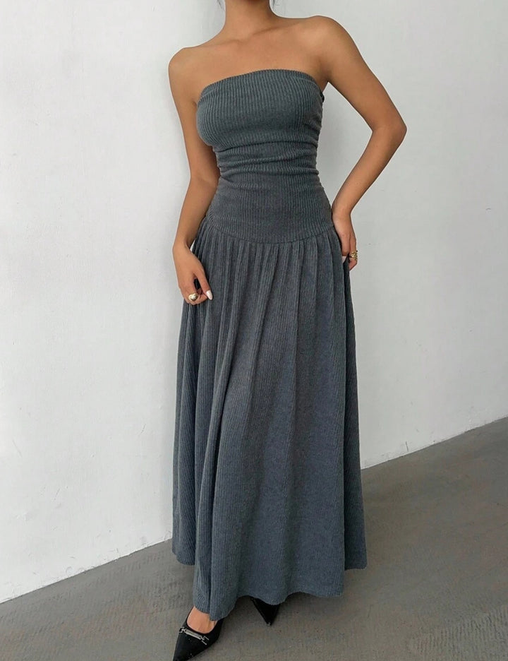 Rochie maxi Shein, gri