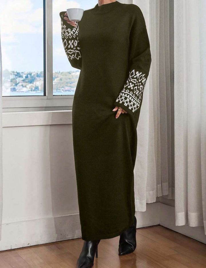 Shein maxi ruha, khaki