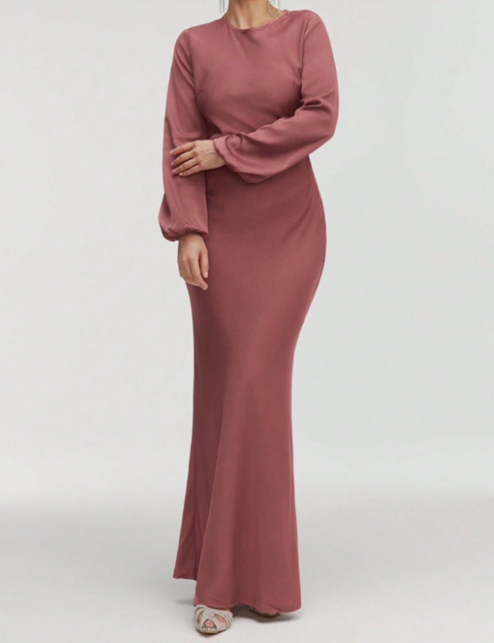 Rochie maxi Shein, maro