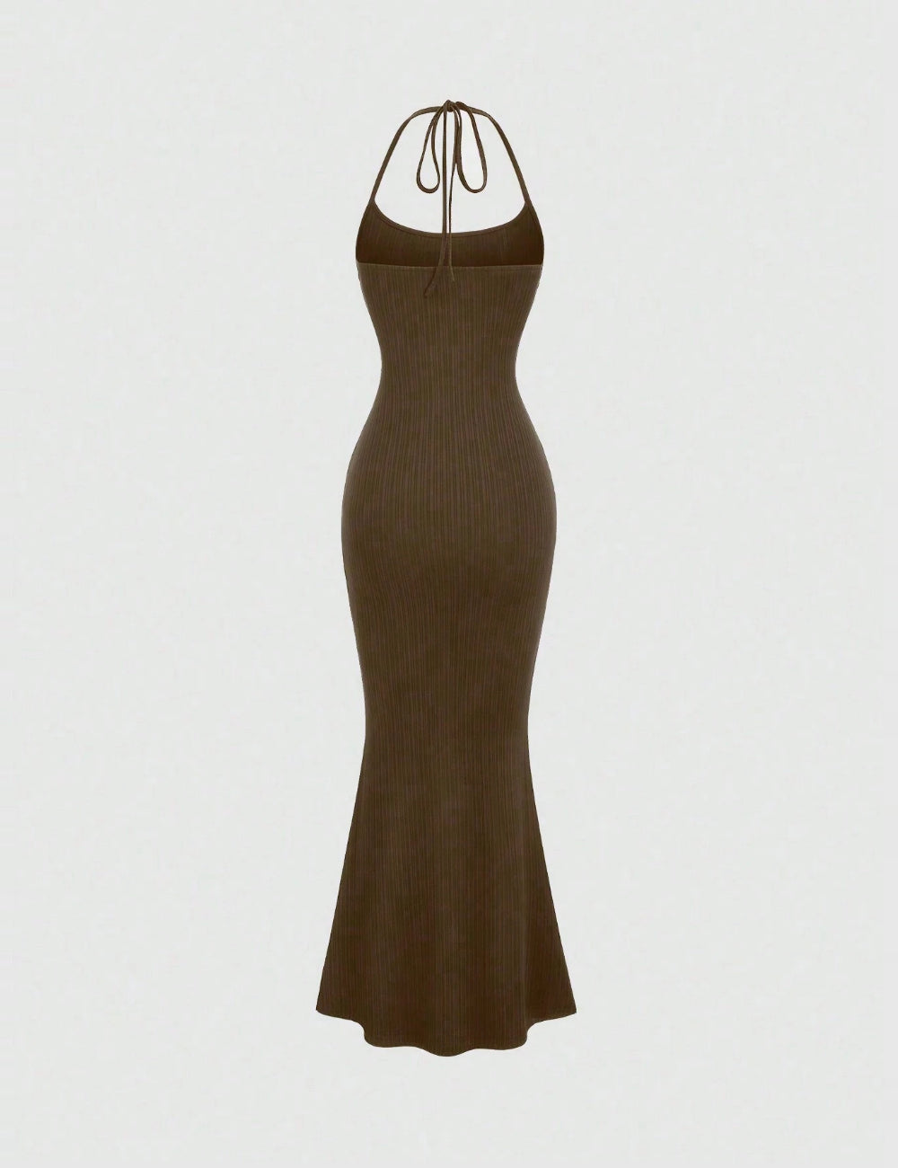 Shein barna maxi ruha