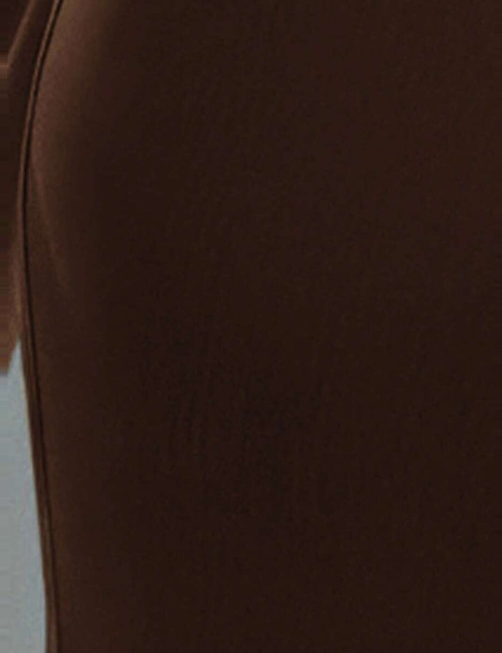 Shein maxi dress, brown