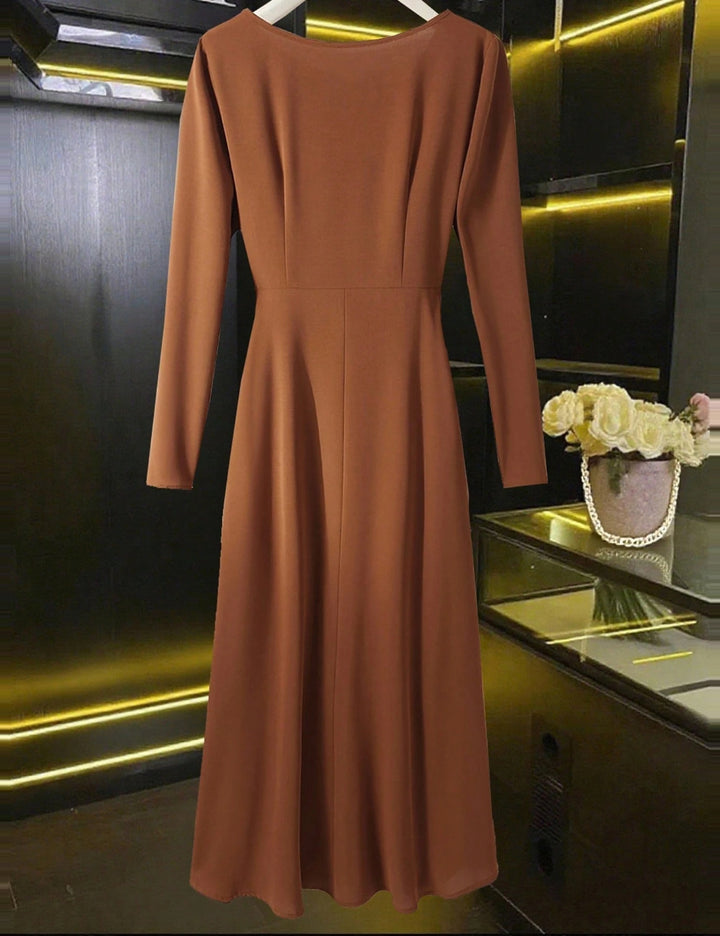 Rochie maxi Shein, maro